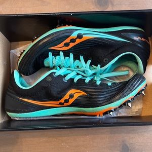 WORN 6x’s! Saucony Ballista MD Women’s Track/Sprint Shoe 👟 🏃‍♀️